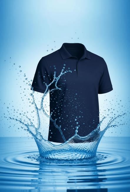 FLK9009-Tech Polo Shirt with Cooling treatment